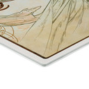 Tableau en verre - Mucha - Quatre arts : La musique