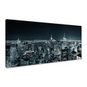Obraz na płótnie New York nocą 2 - Panorama