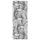 Rozdzielacz pokoju, ekran, wiszący ekran prywatności Floral Line Art - liście
