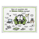 Poster Sheepworld - Zuhause bleiben pupsegal
