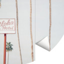 Palmy w hotelu Aloha - Sisi & Seb - Fototapeta okrągła - tapeta flizelinowa/tapeta flizelinowa samop