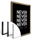 Plakat Nigdy się nie poddawaj