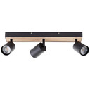 Spotbalken Joris, braun, 42 x 15,3 cm, Metall Spotbalken
