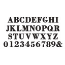 Drewniane litery do zawieszenia - Bodoni
