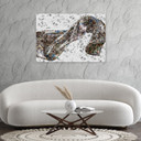 Canvasbillede, Abstrakt 3D