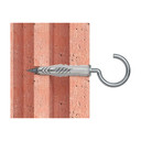fischer - Enchufe universal UX 6 x 35 RH con gancho redondo