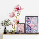 Wallsticker Kvilis - Magnolia 02