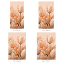 Fototapeta z tulipanami w kolorze brzoskwini - Fototapeta w kwiaty - Treechild