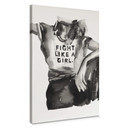 Obraz na płótnie Verbaan - Fight like a Girl
