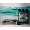 Livingwalls papier peint photo Walls by Patel 2 into the blue 2