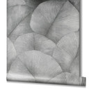 blomstret tapet, non-woven tapet Kumano grå