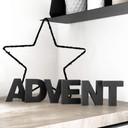 MDF-Letters Advent