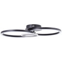 Deckenleuchte Chloe, schwarz, 52 x 30 cm, Metall LED-Deckenleuchte, dimmbar