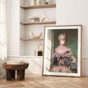 Plakat Przyszłość jest kobietą | Feminizm - Grace Digital Art