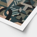 Poster Silent Planes - Geometrische Vormen - Sir Edward x Grigory Gladarev