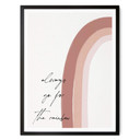 Plakat uplusmestudio - Always go for the Rainbow