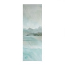 Stoffbild Velvet Horizon - Abstrakter See - Sir Edward x Grigory Gladarev - Panorama