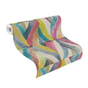 Rasch Kalahari Papier peint intissé à motif bleu clair