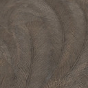 Papier peint à motifs de feuilles Elysium marron