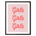 Plakat z hasłem Kerr-Dineen - Girls Girls Girls