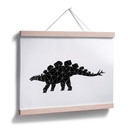 Plakat Nouveauprints - Geometryczny dinozaur Stegosaurus