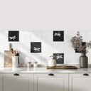 Sticker carrelage : Libellule 2