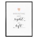 Plakat Confetti & Cream - Kiedy nic nie idzie dobrze