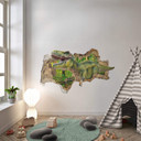 3D Wallsticker T-Rex fra skoven