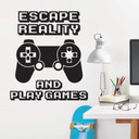 Muursticker Escape Reality…