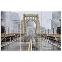 3 stykke lærredstryk, Brooklyn Bridge City, New York