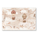 Wanddecoratie Dierlijk Avontuur met Luchtballon - Oliver Robins - Alu-Dibond