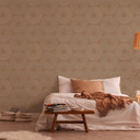 Livingwalls Cirkelbehang Desert Lodge Vliesbehang