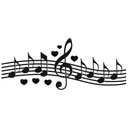 Love song wallsticker