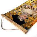 Obraz z tkaniny Klimt - Portret Adele Bloch-Bauer - Panorama