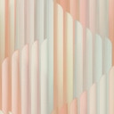 Grafisch behang Elysium roos