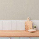 Papel pintado lino beige - Papel pintado no tejido atemporal en un tono natural