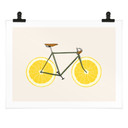 Plakat rower z cytrynami - Bodart