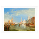 Plakat Turner - Wenecja, Dogana i S. Giorgio Maggiore