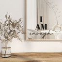 Wallsticker Spiegel Sticker I am enough