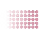 Muursticker set stippen - Oudroze (50 stickers)