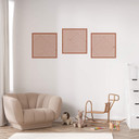 Wallsticker Geometriske bjerge (sæt med 3)