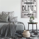 Wallprint W - Wer immer tut was er schon kann