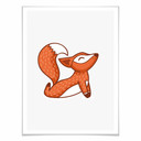 Plakat - Yoga Fox 08