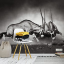 Fototapet Duellen - 384x260 cm
