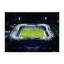 Poster FC Hansa Rostock Stadion Luftaufnahme