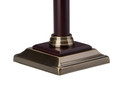 Tischleuchte Arian, gold, 33,5 x 26 cm, Glas Tischlampe