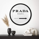Plakat Prada Marfa - okrągły