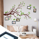 Wallsticker Kærlighedsgren inkl. 5 fotorammer