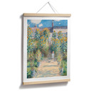 Plakat Monet - ogród Moneta w Vétheuil
