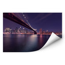 Zelfklevende Poster  Lights in New York City